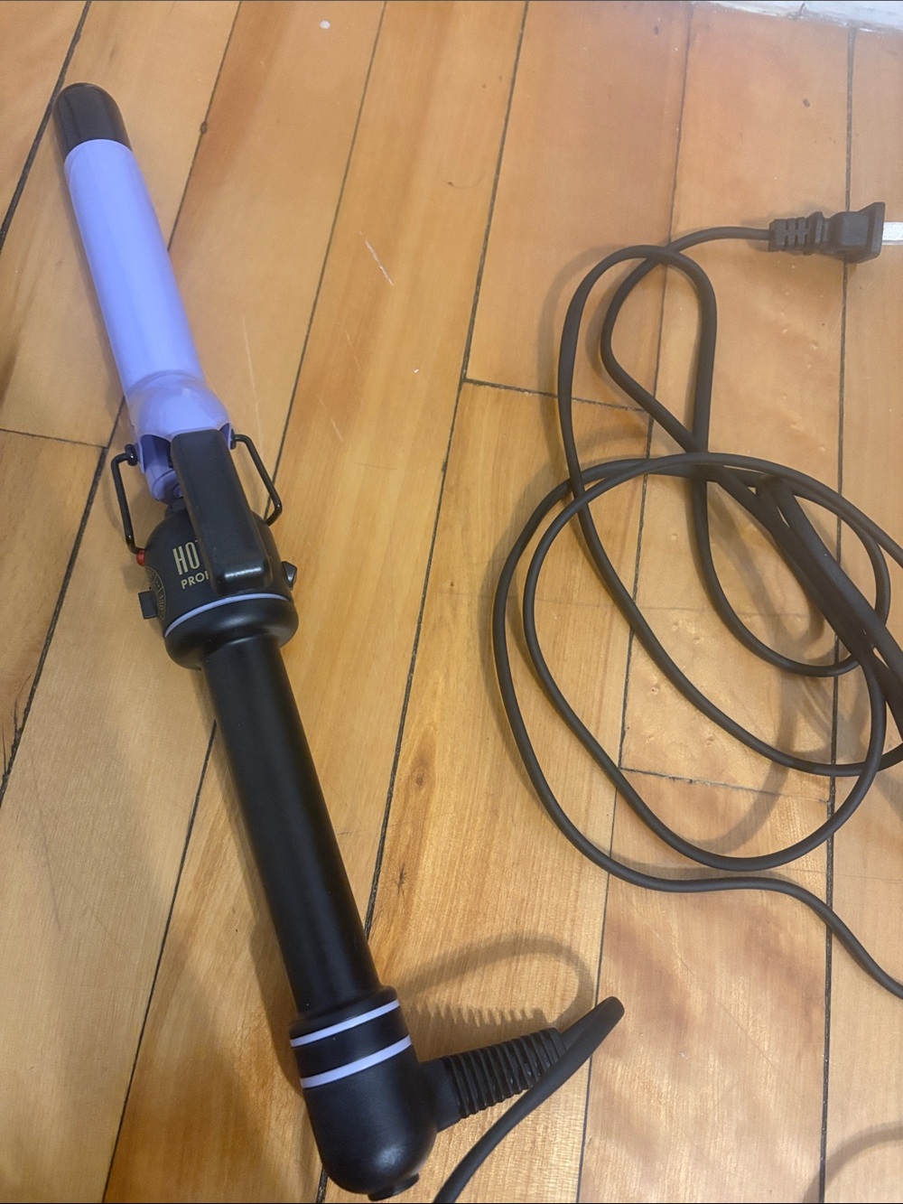 Purple Curling Wand for Women Hair Styling